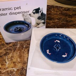 New Ceramic Pet Water Dispenser/ Fountain 