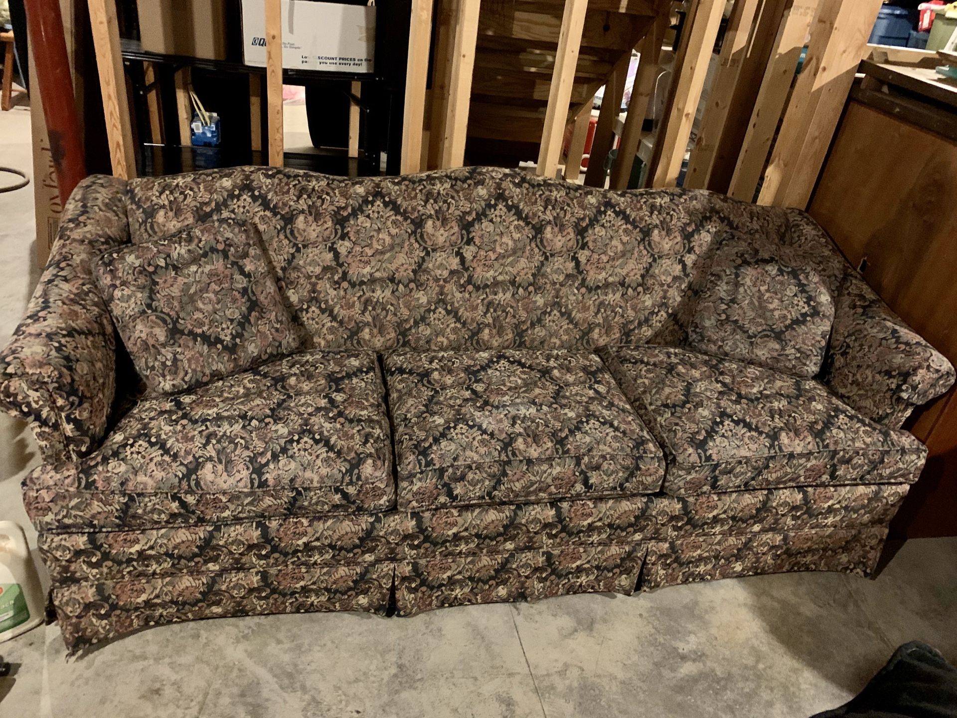 Couch and love seat