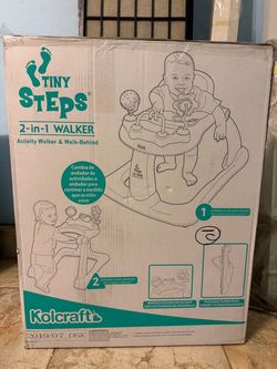Kolcraft Tiny Steps 2-in-1 Baby Walker