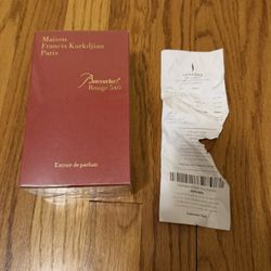 Maison Francis Kurkdjian Baccarat Rouge 540 Extrait de Parfum 2.4 oz/ 70 Ml