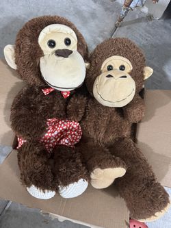 Plush Monkeys 24”