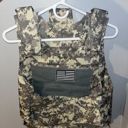 Bulletproof Vest With Plate Slots