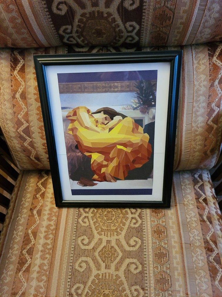 Flaming June by Frédéric Leighton Paint By Sticker Picture
