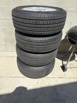 4 Stock Silverado Rims