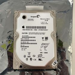 Apple OEM Laptop HDD Seagate Momentus 5400.2 60GB SATA 2.5” Hard Drive