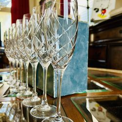 JG DURAND champagne glasses