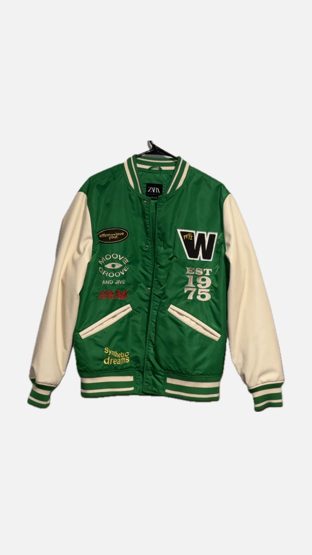 Men’s Zara varsity Jacket