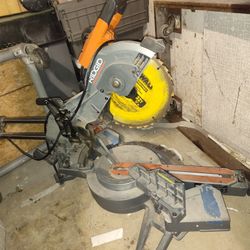 Ridgid Sliding Compound Miter Saw