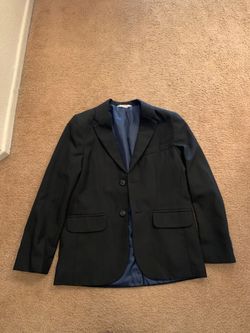Boys black suit jacket. Size 10