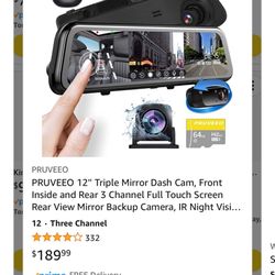 3 Camera Dashcam