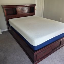 Queen Bed Frame And Mattress