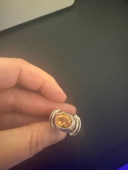Antique silver ring