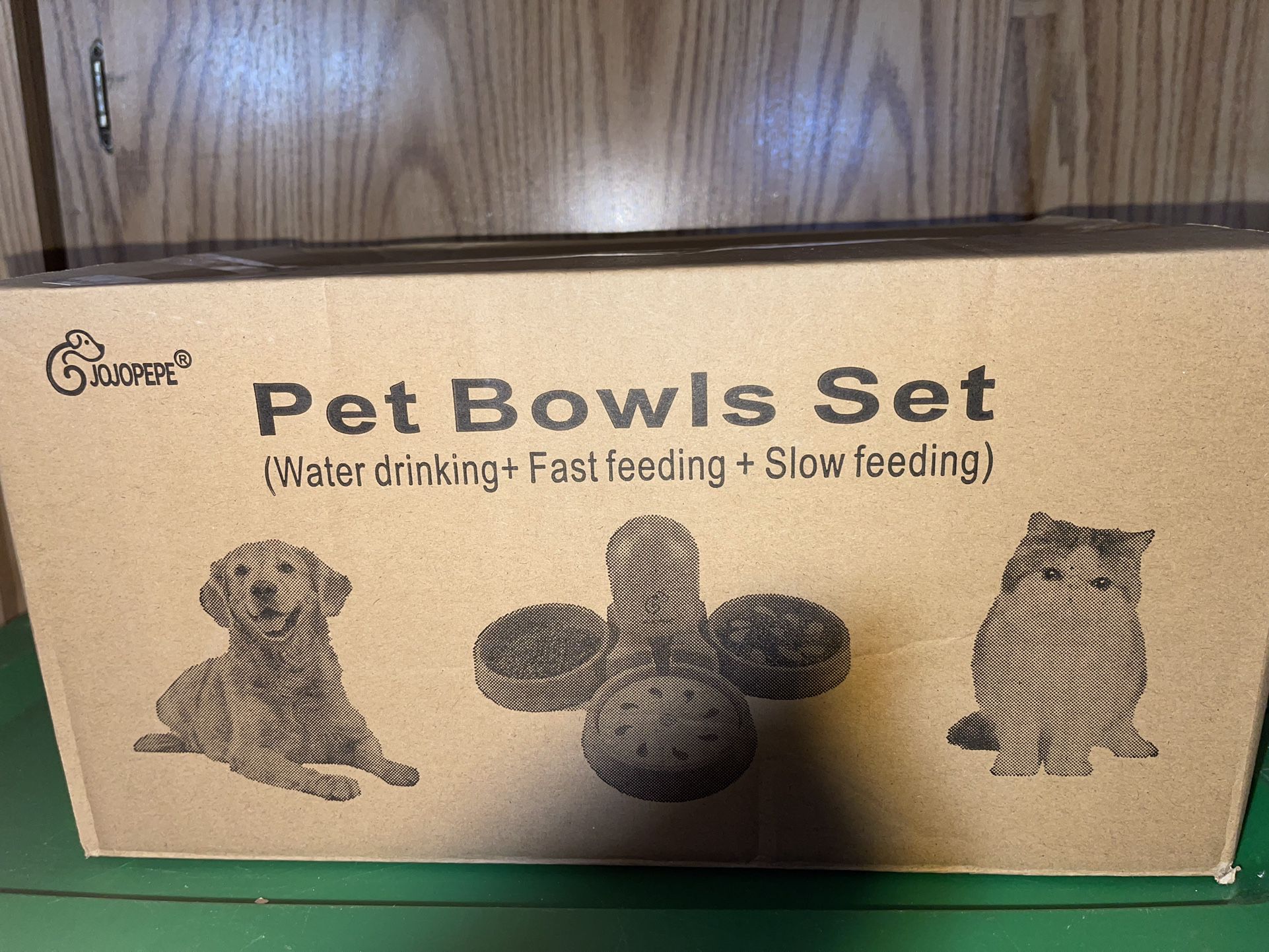 Pet Bowls Set (new)