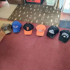 Collection Of Hats And Visors