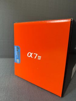 Sony Alpha A7 IV Full Frame Camera