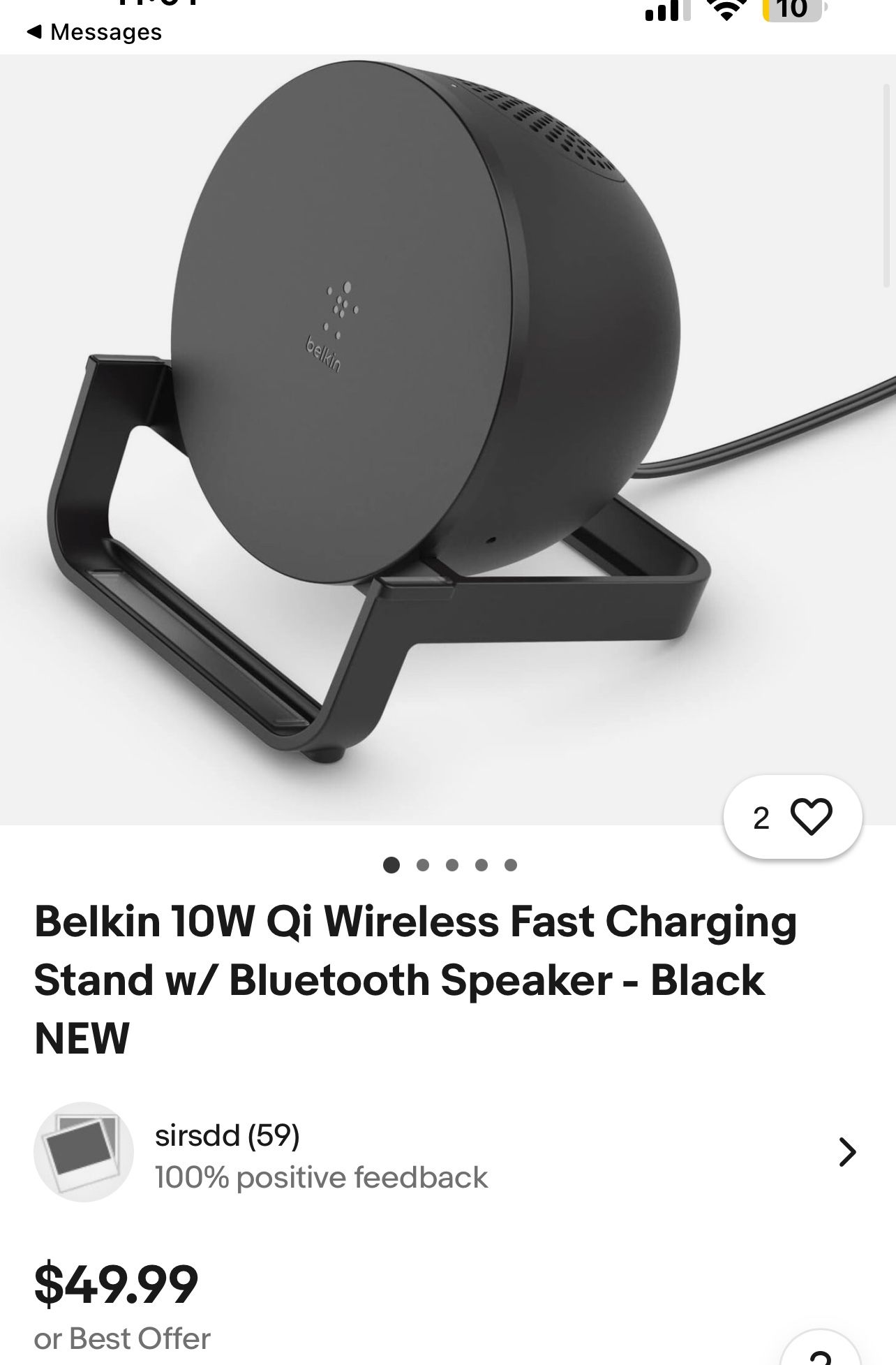 Belkin Speaker With Stand