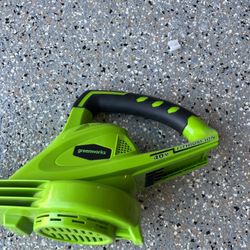 Green Works 40V Cordless Leaf Blower $20