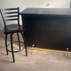 Bar With Stools (2)