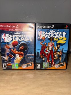 NBA Street 1 & 2 PS2 Game Bundle