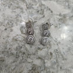 Chandelier Style Crystal Earrings