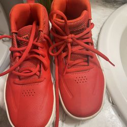 Adidas Red Shoes Size 1 1/2