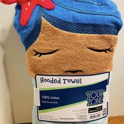 Mermaid Hooded Towel