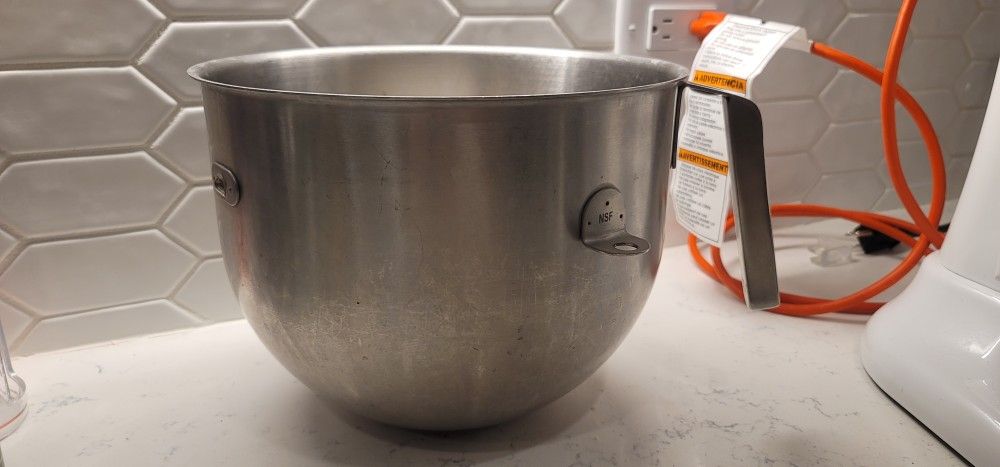 KitchenAid Stainless Steel 7-Quart Bowl-Lift Mixer Bowl KA7QBOWL
