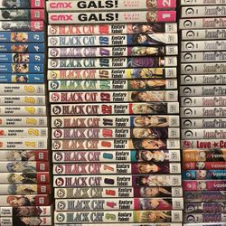 Black Cat Manga Set 1-19 (only missing vol 20)