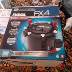 Fluval Fx4 2650 LPH/ 700 US GPH 250gals