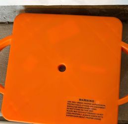 BSN Sports Kids’ Scooter Board with Handles – Orange