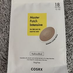 NEW COSRX MASTER PATCH INTENSIVE HYDROCOLLOID SET OF 18 PATCHES $3!!