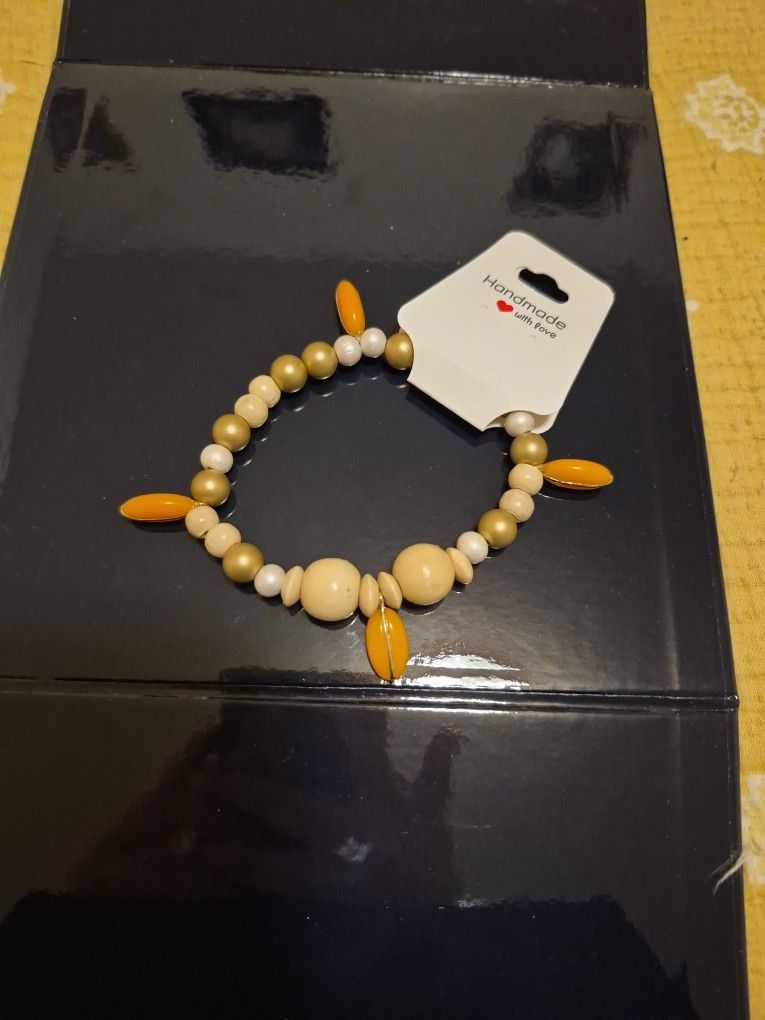 Beautiful Handcrafted Anklet That Would Go Perfectly With The First Pair Of Earrings That I Posted