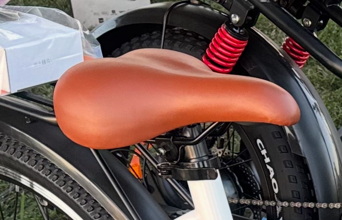 Leather Bike Seat