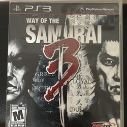 Way Of The Samurai 3 (PS3)