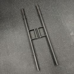 ROGUE Fitness Plates Bar Farmers Carry Walk Pair Workout Equipment Home Gym Lift 