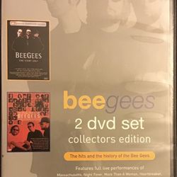 DVD-2 DVD Set, BEE GEES- The Hits And The History Of  The Bee Gees, Features Live  Performances
