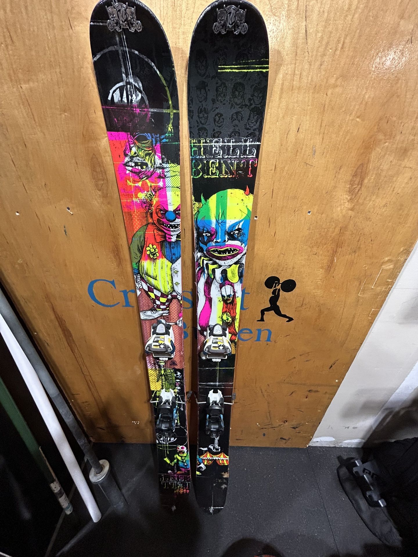 K2 Hellbent Skis/Poles/Bindings/Boots for Sale in Port Orchard, WA