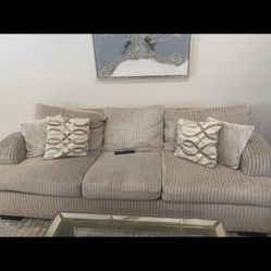 Sofa And Love Seat and coffee table