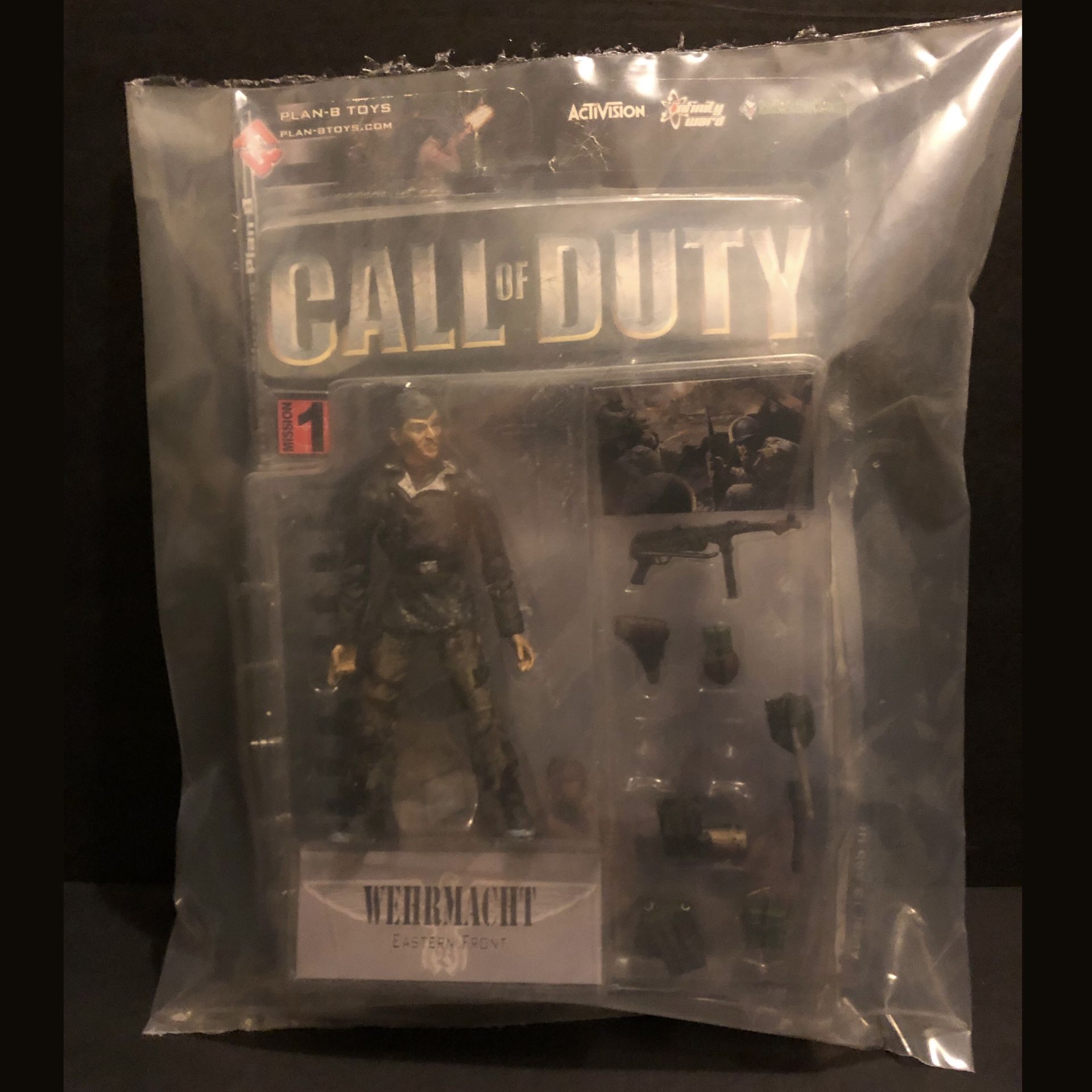 🪖🎮 Call of duty Very Rare 2004 WW2 Wehrmacht Eastern Front action figure Playstation Xbox toy game