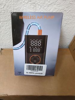 Tire Inflator Portable Air Compressor, Bike Car Balls Bicycle Pump, USB Charging