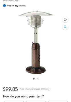 Uline Table Top Heater