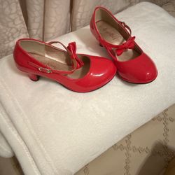 Girls red Shoes New