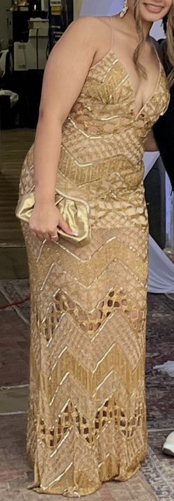 Gold Gown/Prom Dress