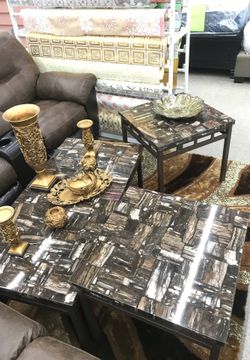 3 piece coffee table for $199