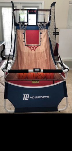 MD Sports Foldable 2-Player Arcade Basketball Game