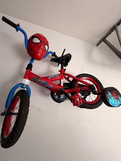 Spider Man Bike W/Training Wheels