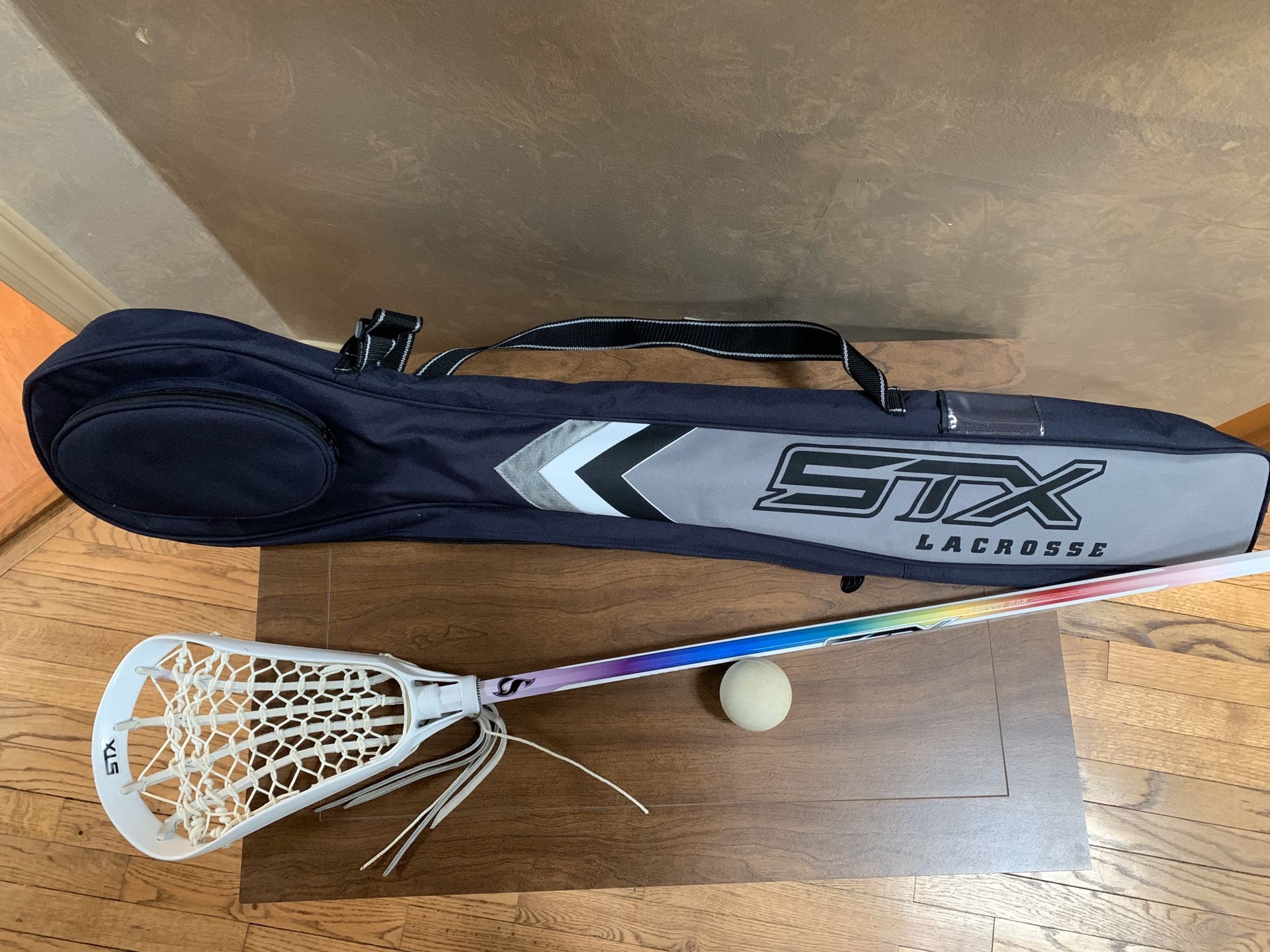 Lacrosse Stick with Bag and Ball