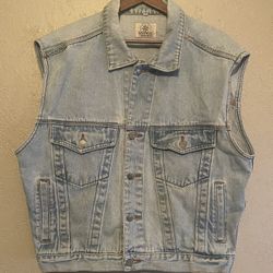 Vintage Denim Jacket / Vest 