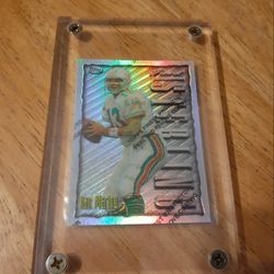 1996 Topps Finest  Dan Marino Refractor