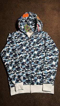 Blue bape sweater